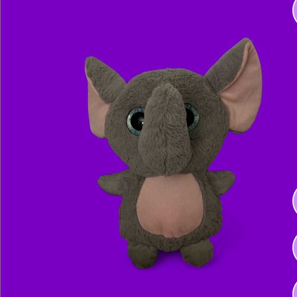 Gray Elephant Plush Toy 9inch